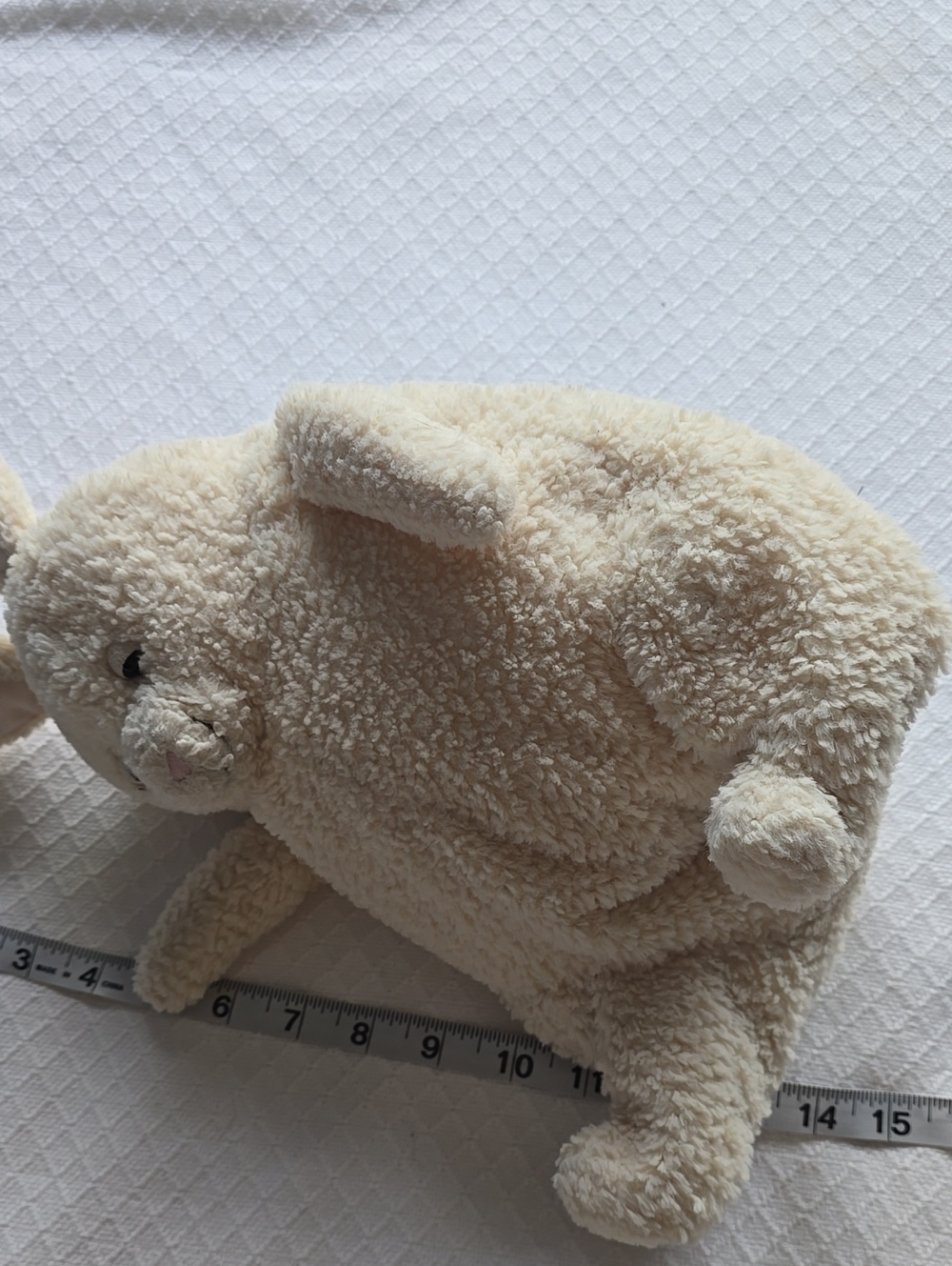 🐇Jellycat Amore Bunny Cream AM2B 10” Plush Rabbit - Picture 3 of 14